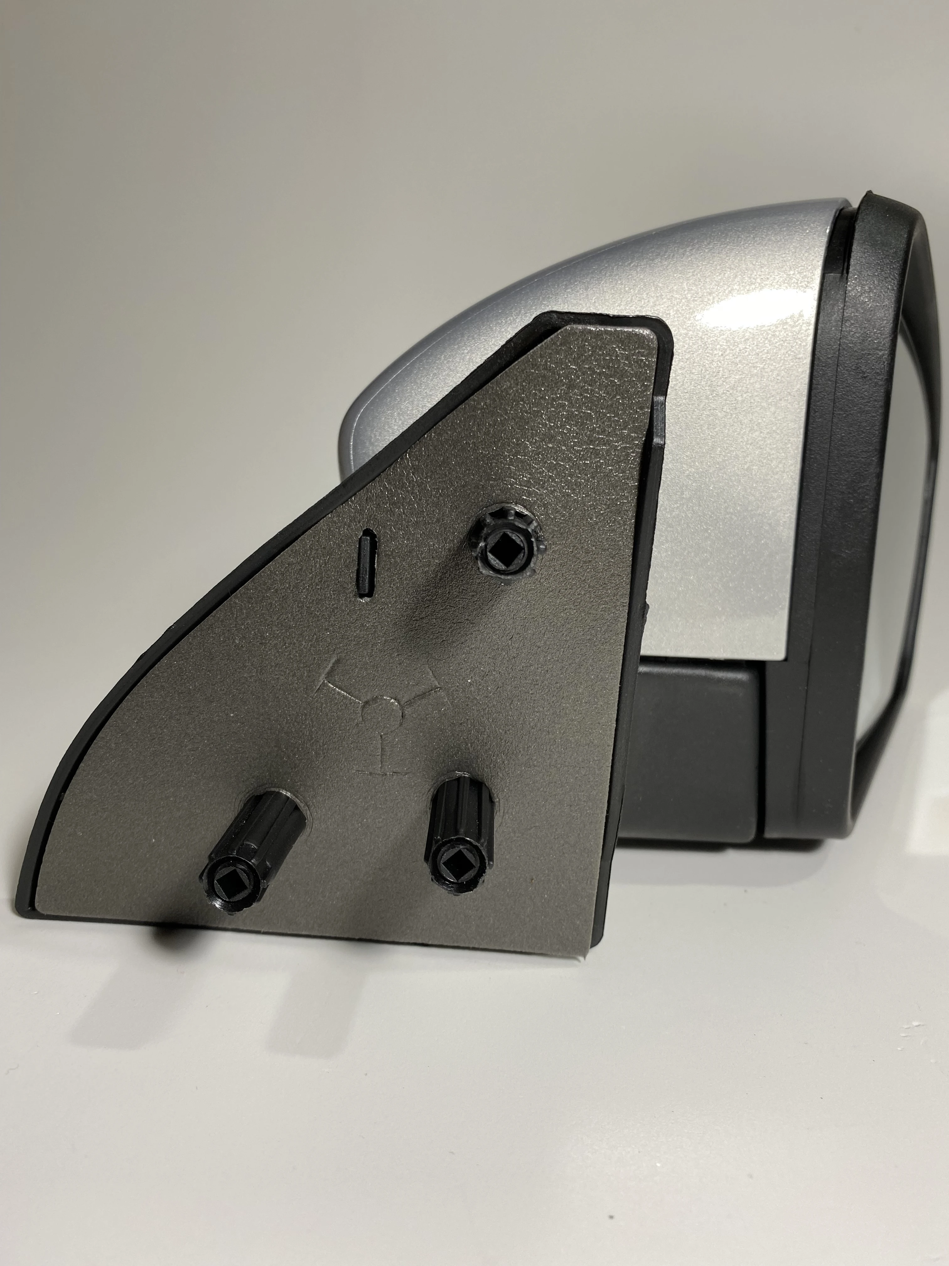 Зеркала адаптированные для ВАЗ 2108-14 в стиле Гранта с ручным приводом (Снежная королева)